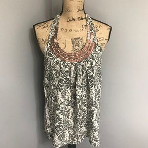 🌟2/$15 SALE Elle Floral Halter Top🌟